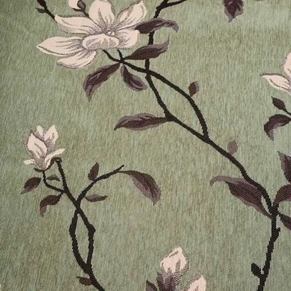 Vintage Bloemen Chenille Bankhoes – Stofdicht en Krasbestendig | Oase Wonen