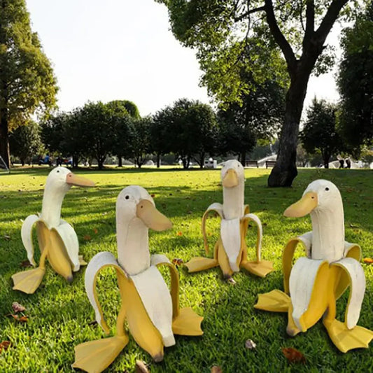 Vintage Banana Duck Tuindecoratie