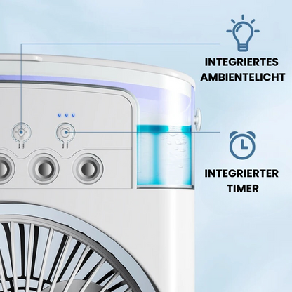 CoolioBreeze – Draagbare Mini Airconditioner voor Directe Verkoeling