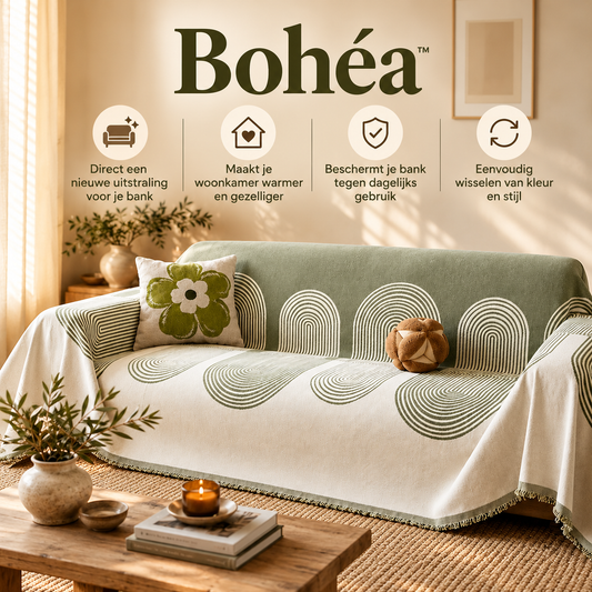 Bohéa™ sierdeken - Geeft je bank direct een frisse nieuwe look met sfeer