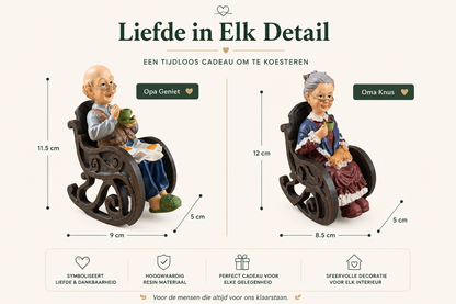 SamenVoorAltijd™ – Liefdesbeeld tuindecoratie (set)