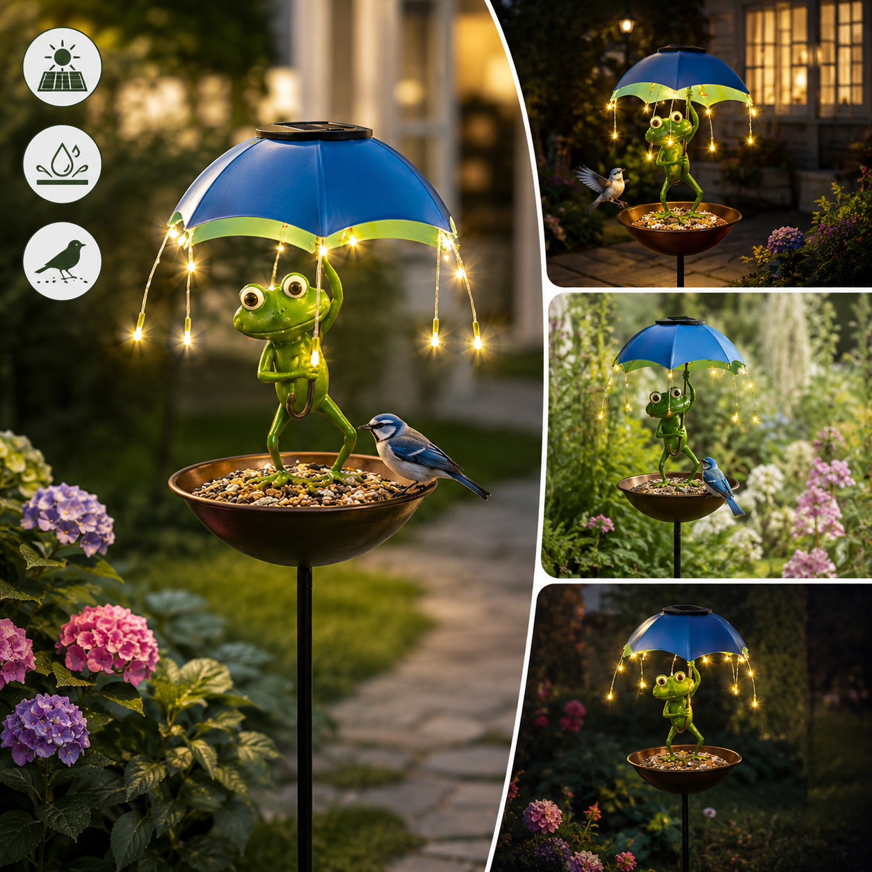 LichtKikker™ – Solar Vogelvoeder