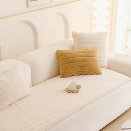 Pluche Bankhoes – Zachte Microvezel met Anti-Slip voor je Bank | Oase Wonen