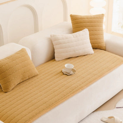 Pluche Bankhoes – Zachte Microvezel met Anti-Slip voor je Bank | Oase Wonen