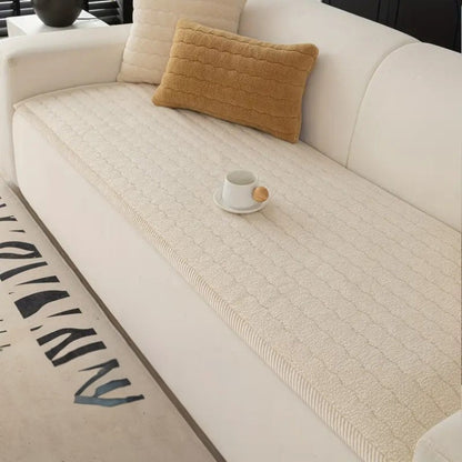 Pluche Bankhoes – Zachte Microvezel met Anti-Slip voor je Bank | Oase Wonen