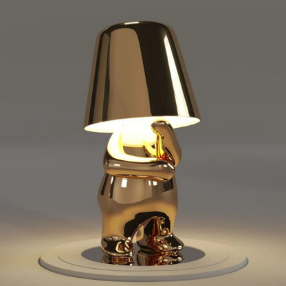 speelse tafellamp met uniek artistiek ontwerp en dimbaar licht – perfecte decoratie voor woonkamer, slaapkamer of bureau