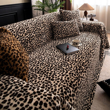 Luipaardprint Bankhoes – Zachte Microvezel voor je Bank | Oase Wonen