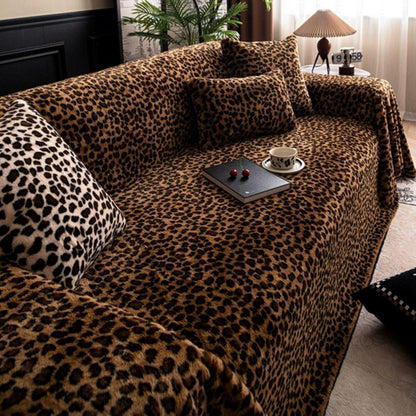 Luipaardprint Bankhoes – Zachte Microvezel voor je Bank | Oase Wonen