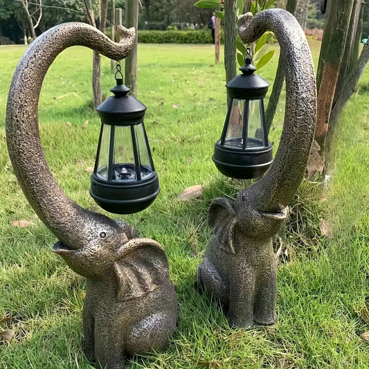 EleGlow – Zonne-Energie Olifantenlamp