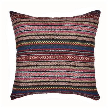 Bohemian Geometrische Kussenhoes – Geweven Microvezel voor de Bank | Oase Wonen