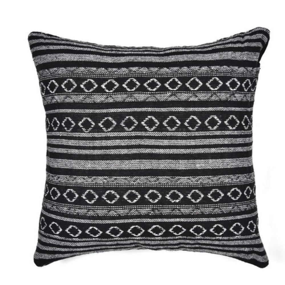 Bohemian Geometrische Kussenhoes – Geweven Microvezel voor de Bank | Oase Wonen