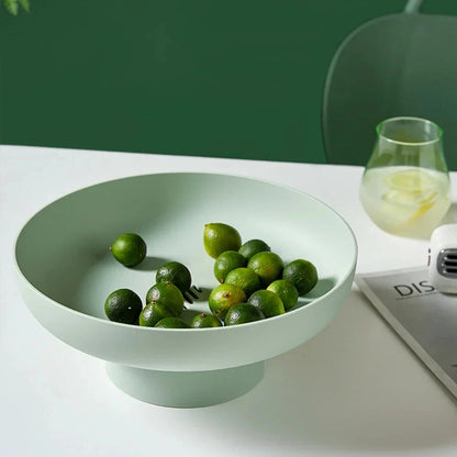 VitaLeaf – Retro Fruitschaal met Elegante Bladvorm
