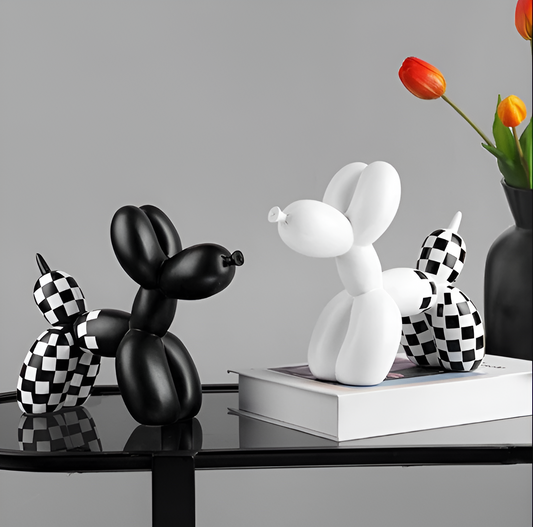 Balloon Dog Art - ballonnenhond-design met een moderne tint