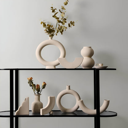 Nordic elegante vaas - Keramieken vaas