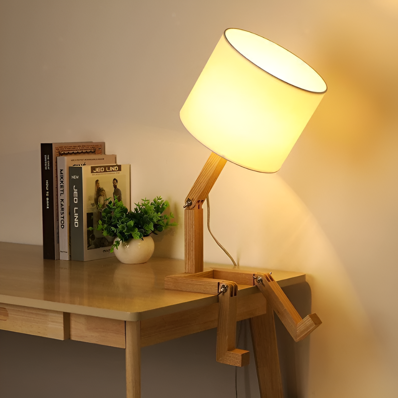 FlexiWood – Flexibele LED Tafellamp