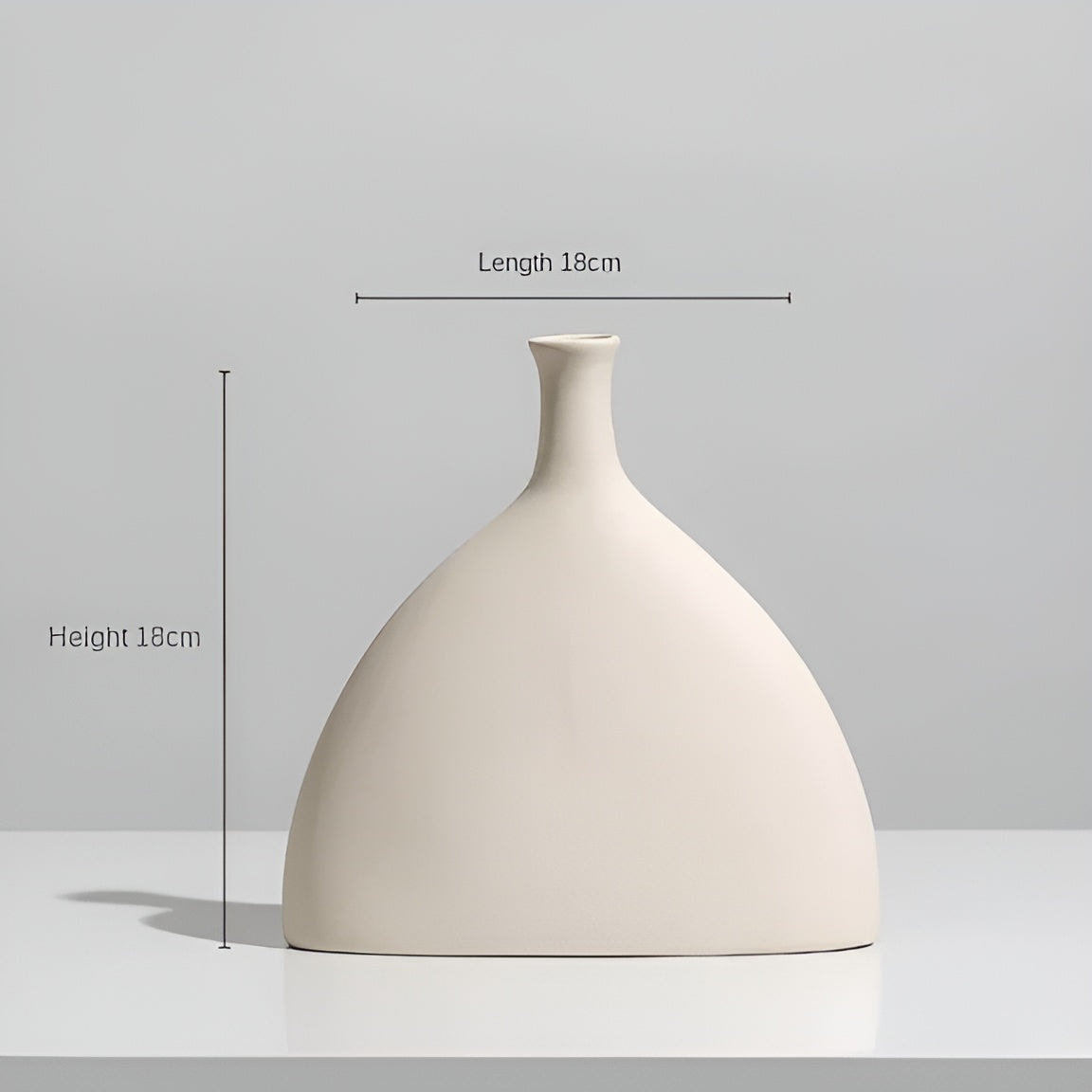 Nordic elegante vaas - Keramieken vaas