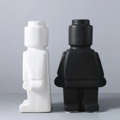 Lego-vorm lichaam vaas