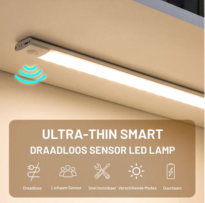 SmartGlow Bewegingslicht - Dimbaar en oplaadbaar