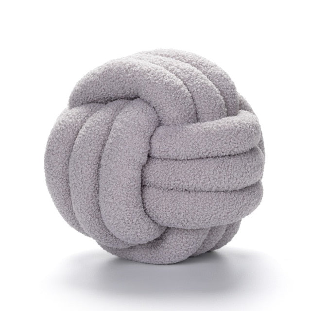 Knotta – Bouclé Knoopkussen voor Moderne Interieurs