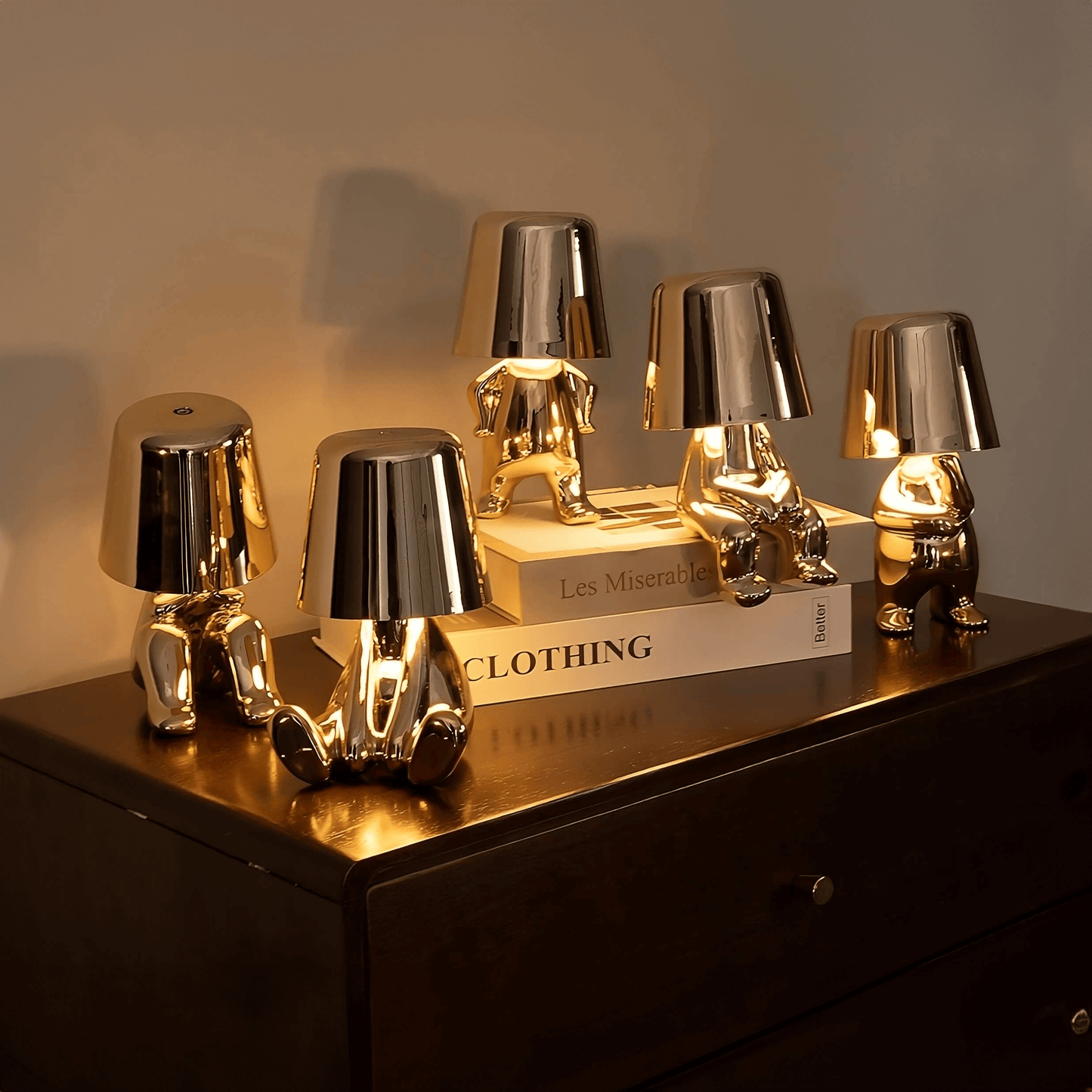 speelse tafellamp met uniek artistiek ontwerp en dimbaar licht – perfecte decoratie voor woonkamer, slaapkamer of bureau