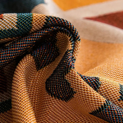 Geometrische Tribal Bankhoes – Zachte Microvezels voor je Bank | Oase Wonen