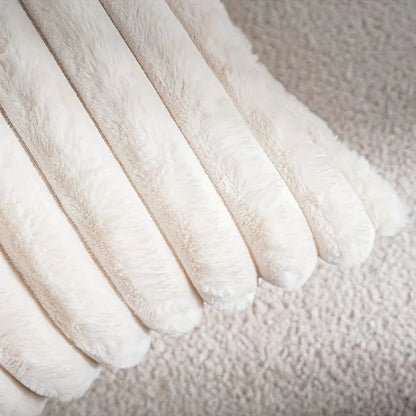 Nouvia Pluche Kussenhoes Imitatiebont – Zacht & Sfeervol voor de Bank | Oase Wonen