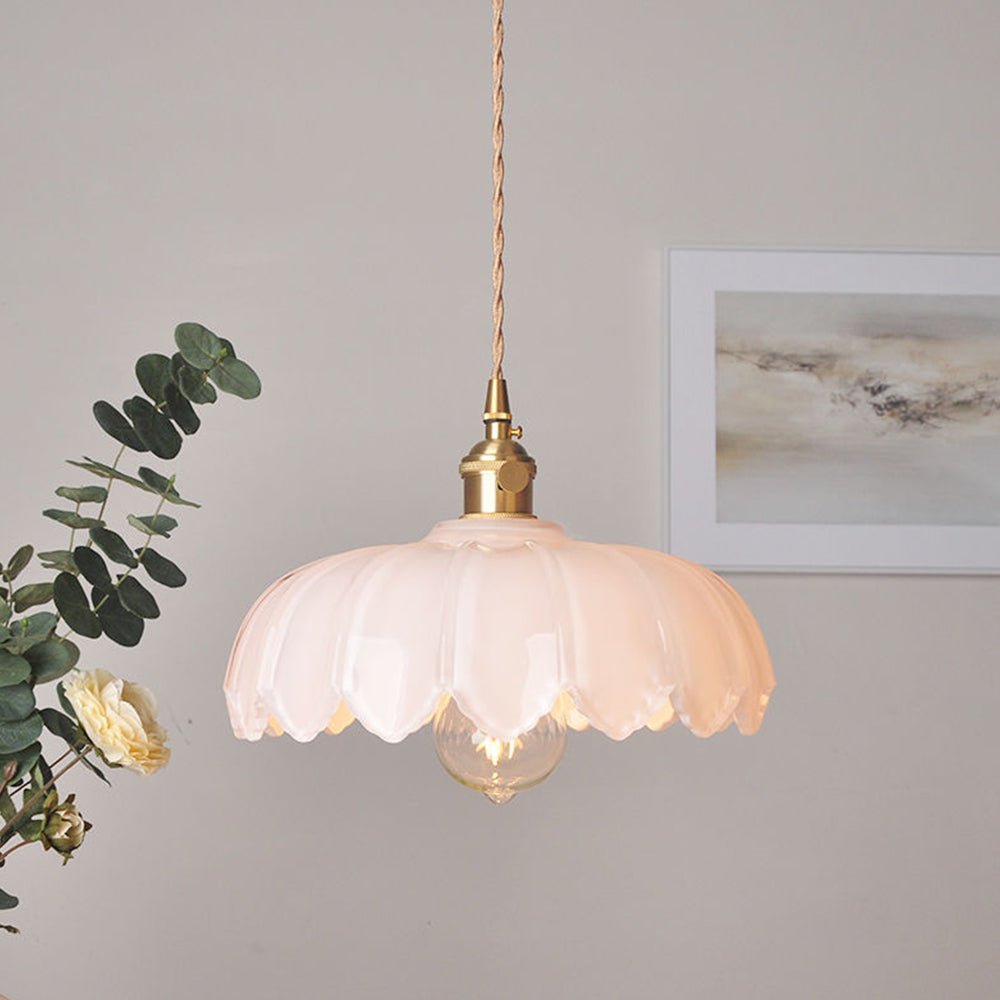 CrystalBloom - Glazen bloemen hanglamp