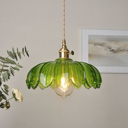 CrystalBloom - Glazen bloemen hanglamp
