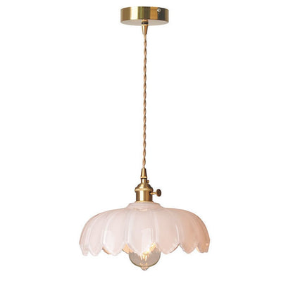 CrystalBloom - Glazen bloemen hanglamp