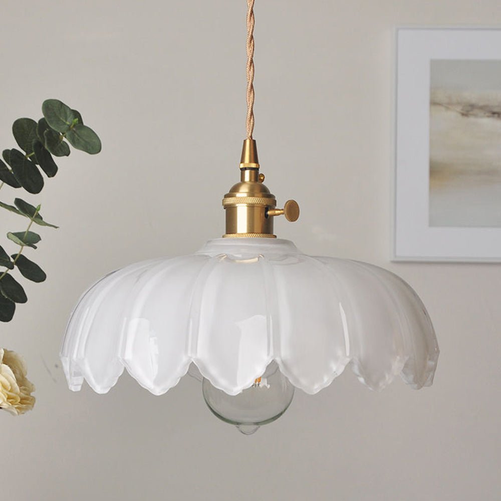 CrystalBloom - Glazen bloemen hanglamp