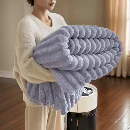 Pluche Winter Deken – Zachte Fleece Plaid voor Bank en Woonkamer | Oase Wonen