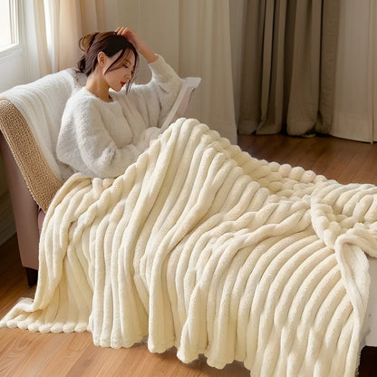 Pluche Winter Deken – Zachte Fleece Plaid voor Bank en Woonkamer | Oase Wonen