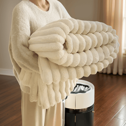 Pluche Winter Deken – Zachte Fleece Plaid voor Bank en Woonkamer | Oase Wonen