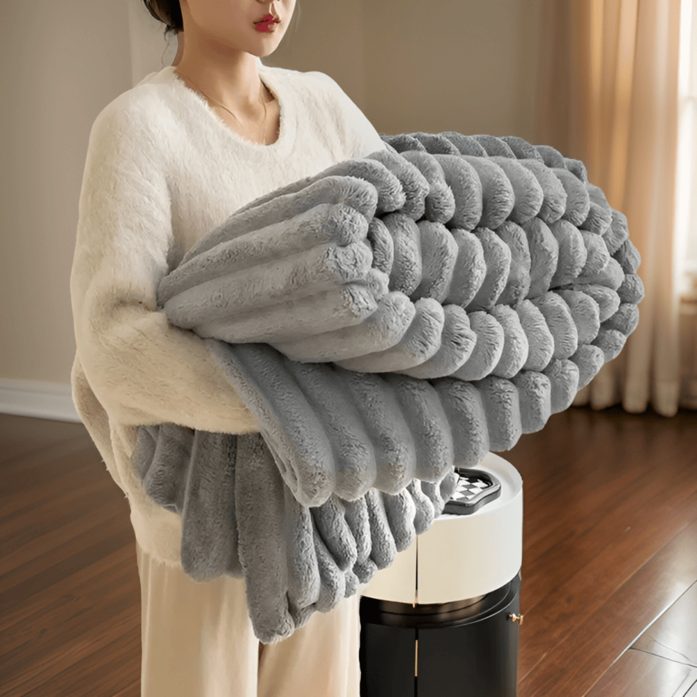 Pluche Winter Deken – Zachte Fleece Plaid voor Bank en Woonkamer | Oase Wonen