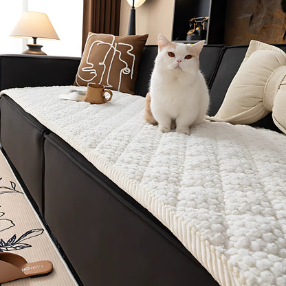 Gewatteerde Bankhoes met Anti-Slip – Beschermt tegen Huisdieren | Oase Wonen
