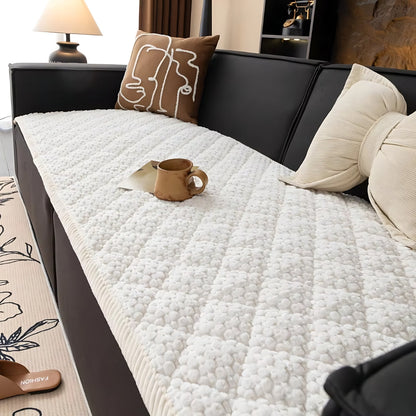 Gewatteerde Bankhoes met Anti-Slip – Beschermt tegen Huisdieren | Oase Wonen