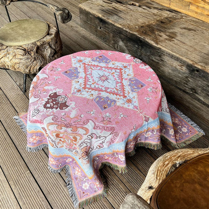 Bohemian Aztec Plaid – Zachte Microvezeldeken voor de Bank | Oase Wonen