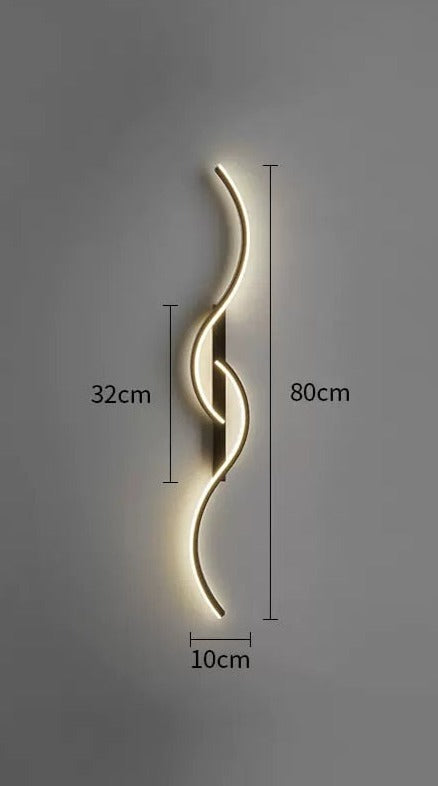 LumiLuxe – Stijlvolle LED Wandlamp voor een Modern Interieur