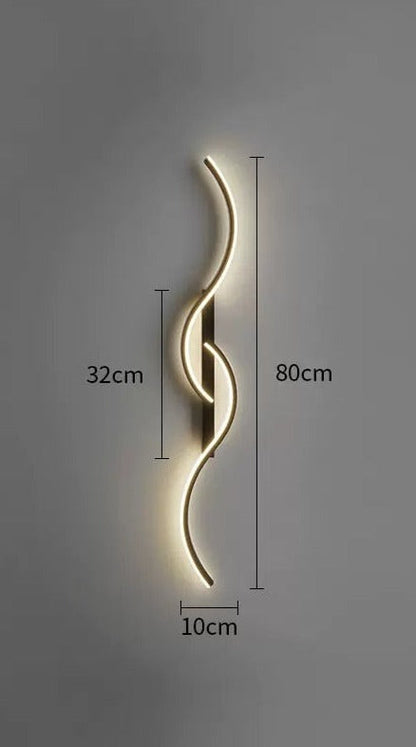LumiLuxe – Stijlvolle LED Wandlamp voor een Modern Interieur
