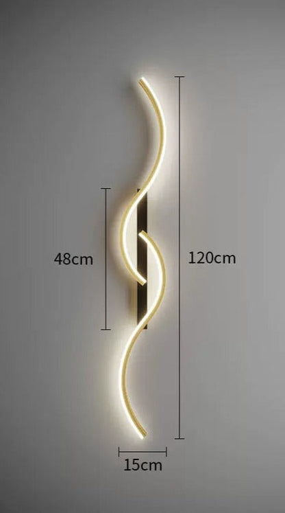 LumiLuxe – Stijlvolle LED Wandlamp voor een Modern Interieur