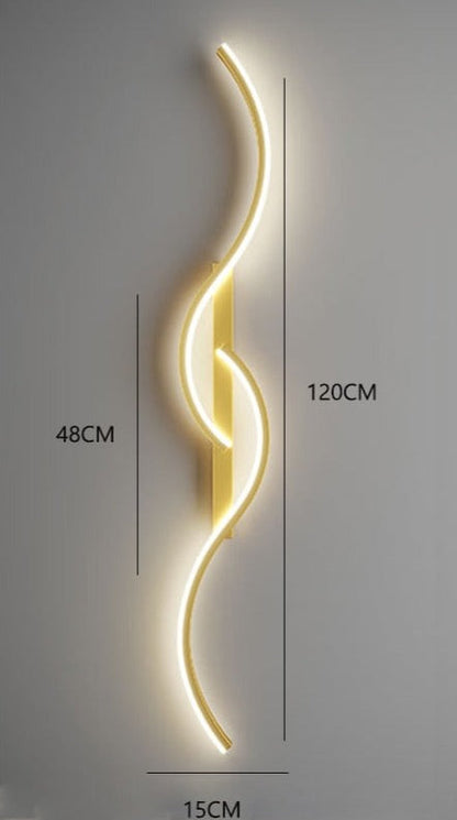 LumiLuxe – Stijlvolle LED Wandlamp voor een Modern Interieur