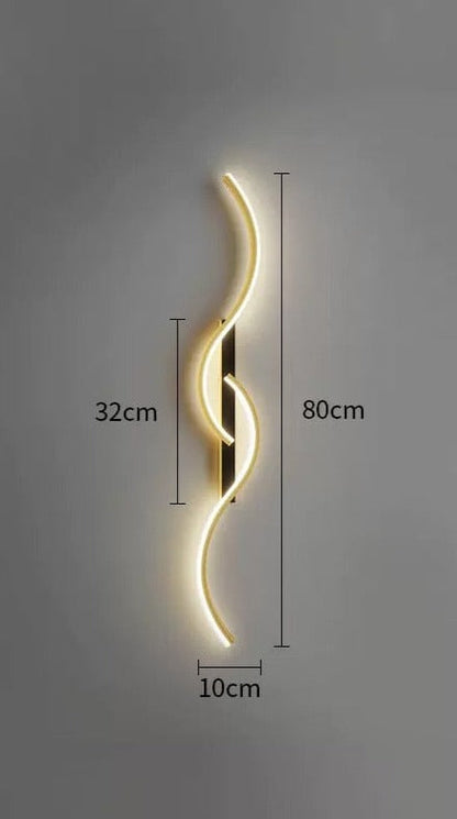 LumiLuxe – Stijlvolle LED Wandlamp voor een Modern Interieur