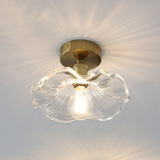 HibiscusGlow Glazen Plafondlamp