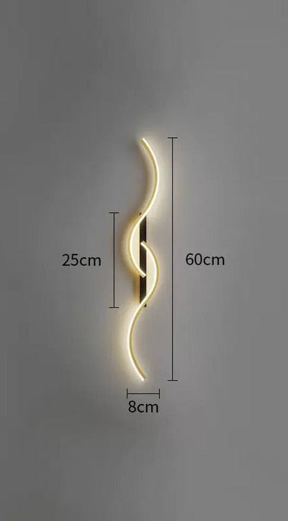LumiLuxe – Stijlvolle LED Wandlamp voor een Modern Interieur
