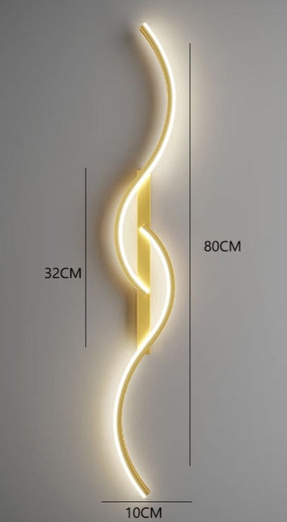 LumiLuxe – Stijlvolle LED Wandlamp voor een Modern Interieur