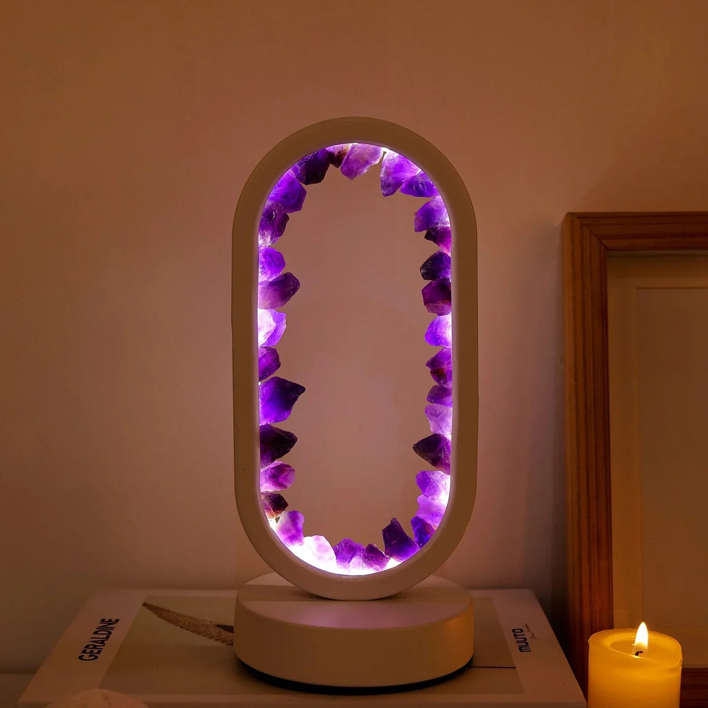 ZenGlow Amethist Lamp