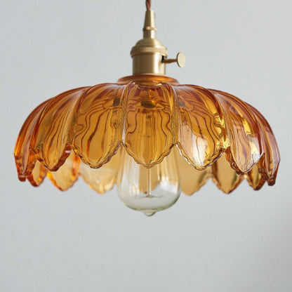CrystalBloom - Glazen bloemen hanglamp