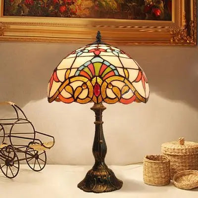 ColorGlow – Tiffany Bureaulamp met magische kleuren