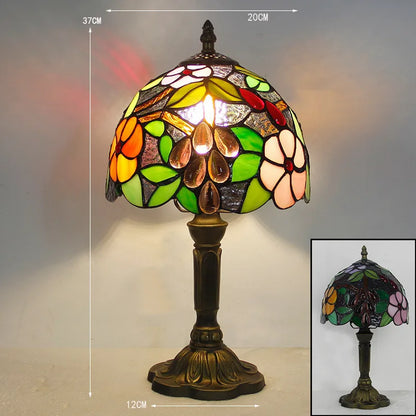 ColorGlow – Tiffany Bureaulamp met magische kleuren