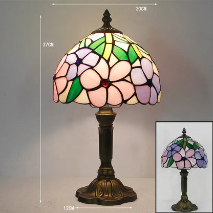 ColorGlow – Tiffany Bureaulamp met magische kleuren